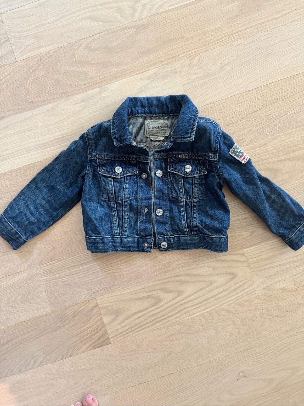 Polo by Ralph Lauren Kids 18 mos Dark Blue Denim Jacket